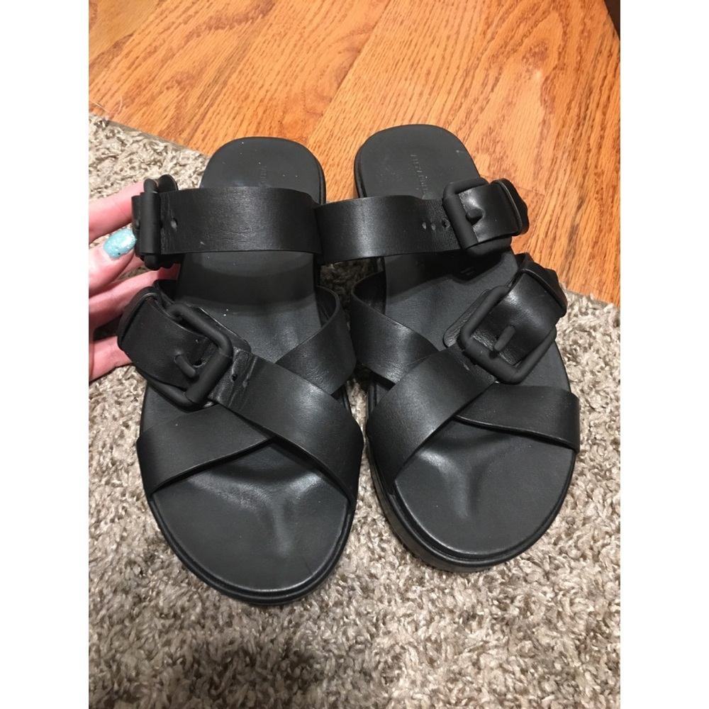 Alexander Wang Kriss Leather Sandal